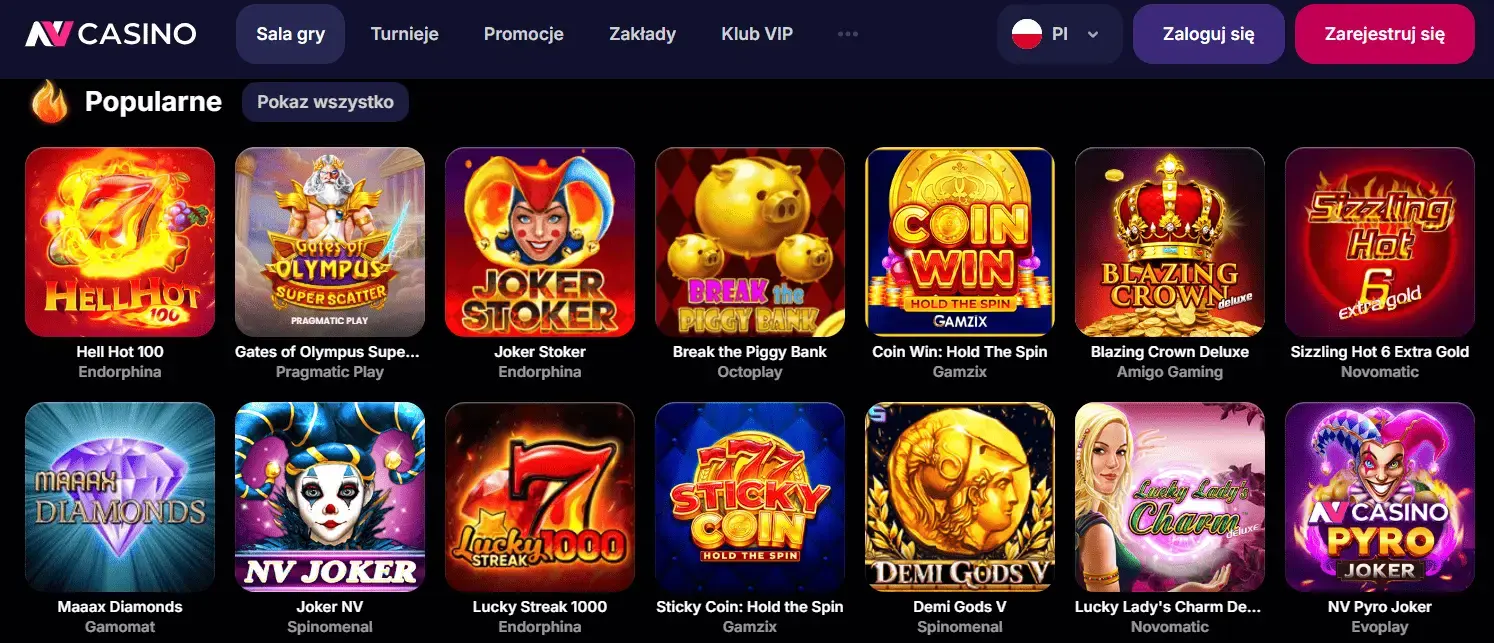 NV.casino - miejsce na zdjęcie